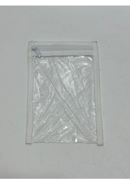 Toz Geçirmez Fermuarlı Şeffaf Torba - Kozmetik Düzenleyici 16 x 10 cm (10 Adet) modelleri