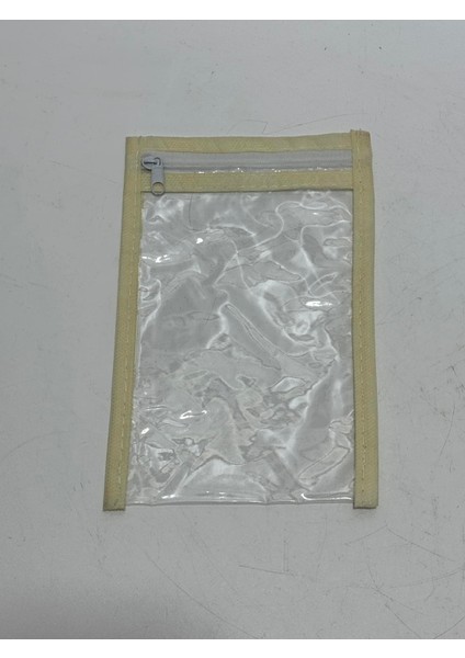 Toz Geçirmez Fermuarlı Şeffaf Torba - Kozmetik Düzenleyici 16 x 10 cm (10 Adet) fırsatları
