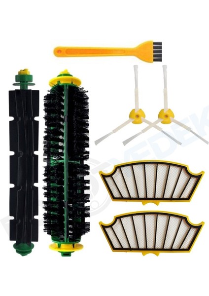 Irobot Roomba 700 760 770 772 774 775 776 780 782 785 786 790 Uyumlu Yedek Yenileme Seti 7 Parça