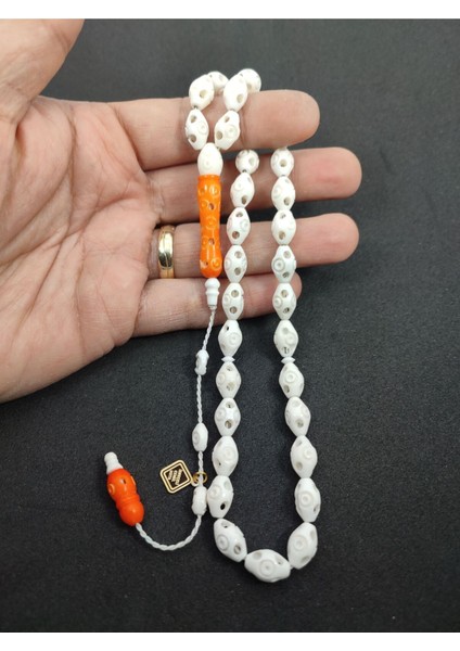 Başka Yerde Yok!!! Iskeçeli Cemil Usta Eseri Full Kalem Oyma Naturel Deve Kemiği Sertifikalı 7102