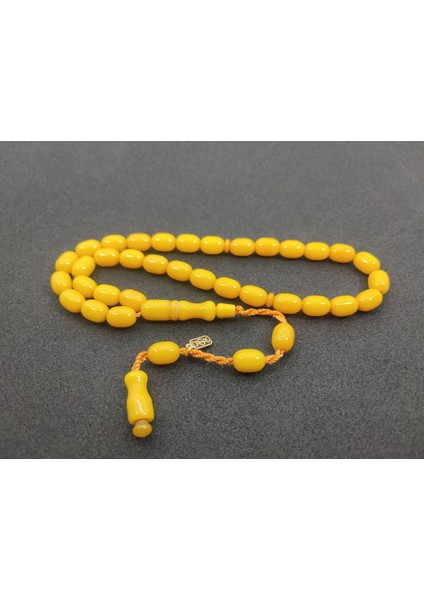 Muhammed Dabbas Usta Eseri Günümüz Osmanlı Sıkma Kehribarı Sertifikalı 7008