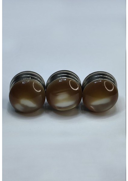 Şal ve Eşarp Mıknatısı 3 Lü - Kiremit