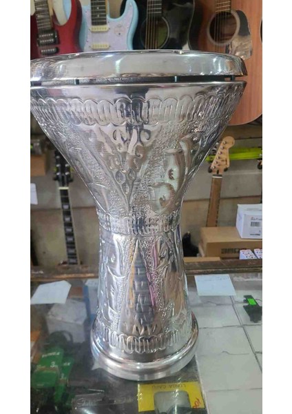 Profesyonel Desenli Işlemeli Mısır Darbuka Büyük Boy fiyatları