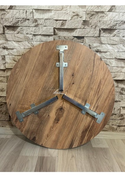 Demirci Civata ve Hırdavat Katlanabilir Ayaklı Mdf Yer Sofrası 60 cm -