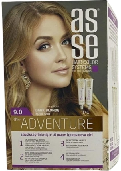 Set Saç Boyası 9.0 50 50 ml