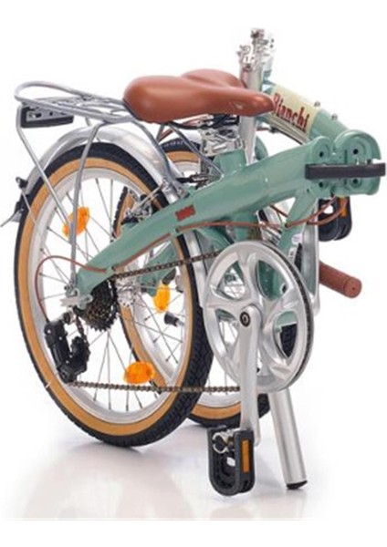 20J Bianchi Foldıng New Vıntage Katlanır Bisiklet - Celeste modelleri