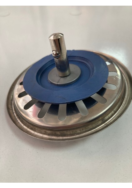 Büyük Lavabo Sifonu Krom Tıkayıcı Aparat