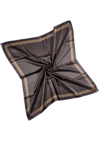 Bantlı Jan Jan Eşarp 100X100 cm