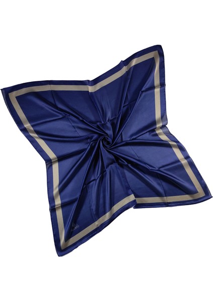 Bantlı Jan Jan Eşarp 100X100 cm