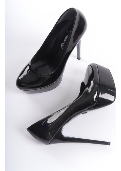 Stiletto Platform Topuk Büyük Numara Bayan Ayakkabısı