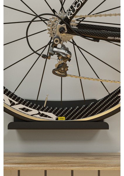 Tekno Trust Bisiklet Askı Aparatı Duvara Monte Tutucu Bisiklet Pedal Kancası Metal Raf Stand