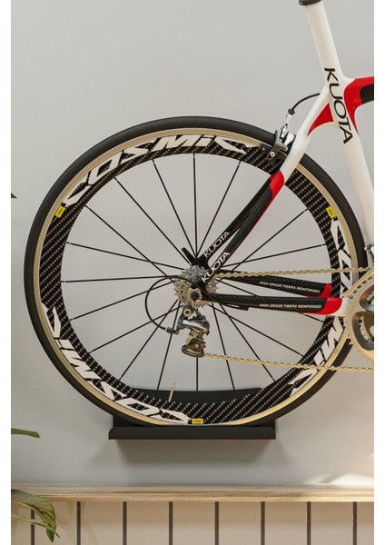 Tekno Trust Bisiklet Askı Aparatı Duvara Monte Tutucu Bisiklet Pedal Kancası Metal Raf Stand