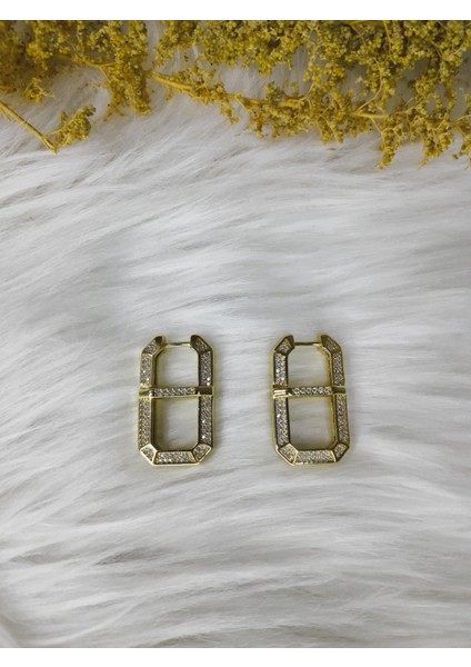 Badelis Zirkon Taş Vip Gold Küpe fiyatları