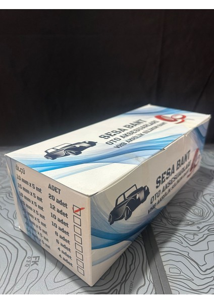 Çift Taraflı Bant 10 mm x 5 Metre Süper Güçlü Montaj Bandı (Şeffaf) 20LI Kutu fiyatları