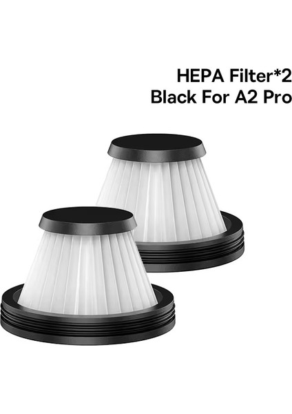 Hepa Filtre Baseus A2 Pro Şarjlı El Süpürgesi Uyumlu Yedek Aksesuar 2li Set