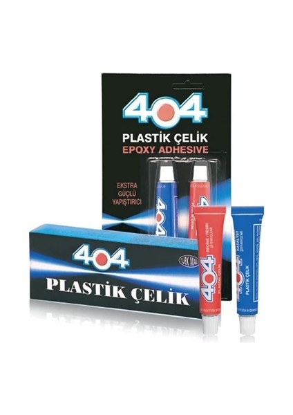 Plastik Çelik Şeffaf Yapıştırıcı 16gr 3 Adet