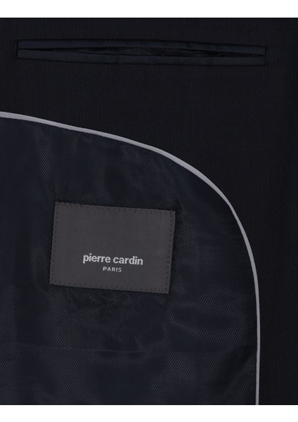 Erkek Lacivert Slim Fit Takım Elbise 50304231-VR033