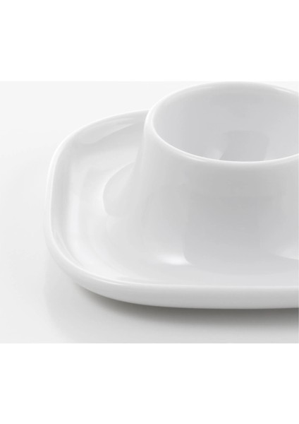 Yumurtalık 10X10X3 cm Ikea Beyaz Renk Porselen Yumurtalık Kahvaltılık fırsatları