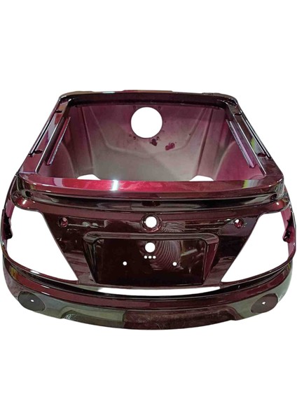 3 Tekerlekli Elektrikli Motor Arka ve Orta Grenaj Takımı Koyu Kırmızı