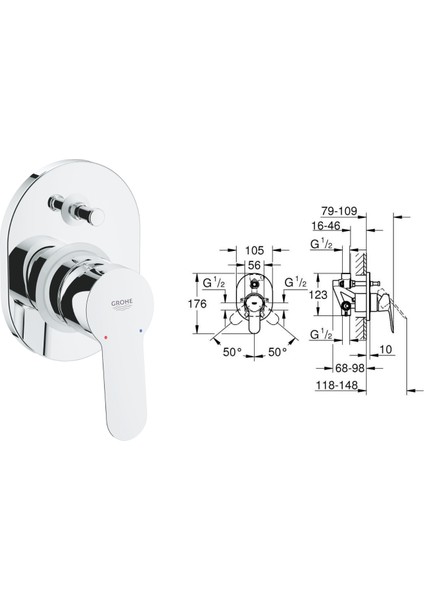 Bauedge Ankastre Duş Seti 2 fırsatları