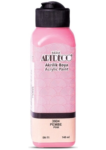 Akrilik Boya 140 ml Pembe 2 Adet