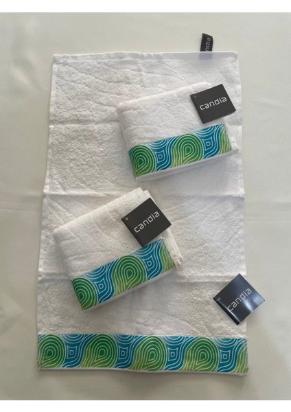 Rıo Beyaz Havlu Set 30 x 50