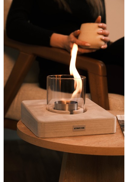 ( Vetra ) Masa Üstü Şömine & Ateş Çukuru Bioethanol ( 0,5l ) Hediye Yakıt Ile Birlikte modelleri