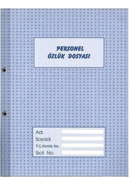 Personel Özlük Dosyası - 2 Adet