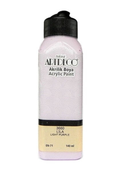 Akrilik Boya 140 ml Lila 2 Adet