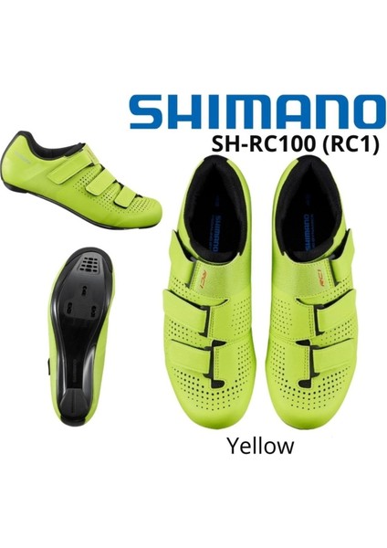 SH-RC100 Spd/sl Yol Bisikleti Ayakkabısı Sarı (48)