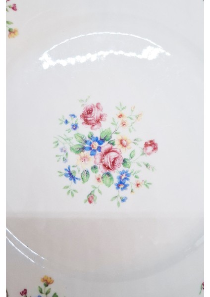 Mitterteich Alman Antika Porselen Servis Tabağı 19 cm