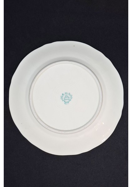 Mitterteich Alman Antika Porselen Servis Tabağı 19 cm