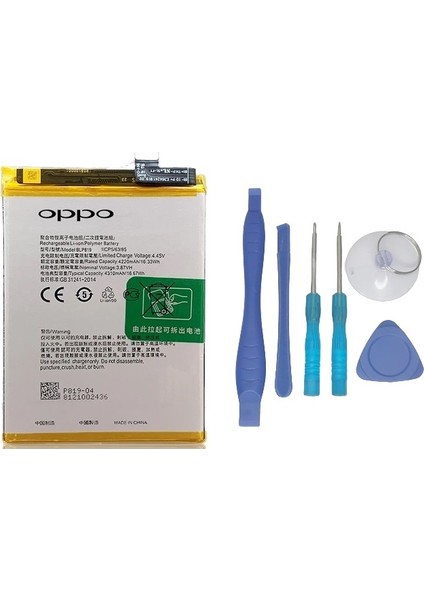 Oppo Reno 6 Lite - BLP819 - Batarya Pil Sıfır Orijinal + TAMİR SETİ