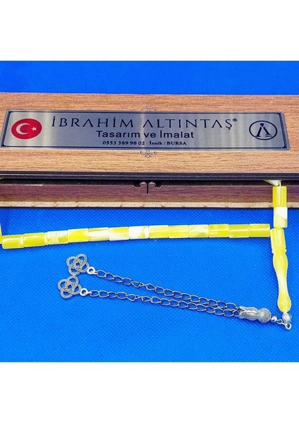 Hareli Kapsül Kesim Sarı Beyrut Alpaka Püskül Tespih indirimleri