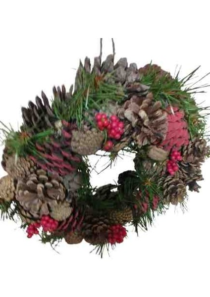 Doğal Kapı Masa Büro Vb Süsleme Çelenk 30 cm fiyatları