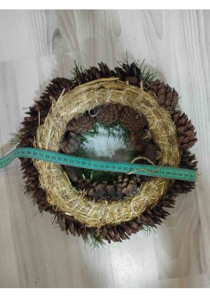 Doğal Kapı Masa Büro Vb Süsleme Çelenk 30 cm modelleri