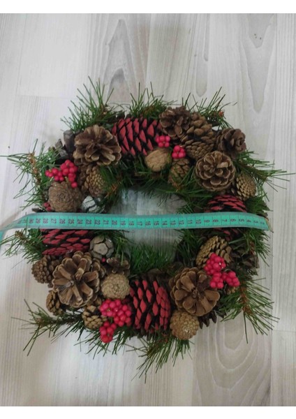 Doğal Kapı Masa Büro Vb Süsleme Çelenk 30 cm fırsatları