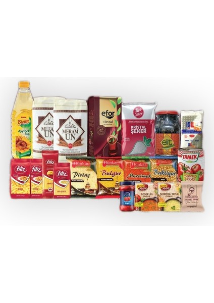 Ramazan Gıda Erzak Kumanya Yardım Kolisi - Süper Paket