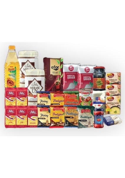 Ramazan Gıda Erzak Kumanya Yardım Kolisi - Mega Paket