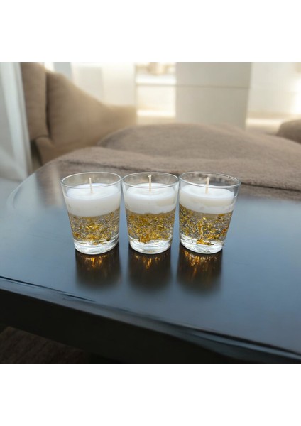 Altın Varaklı Mora Mora Kokulu Bardak Içersinde Doğal Mum (1 Adet ) fiyatları