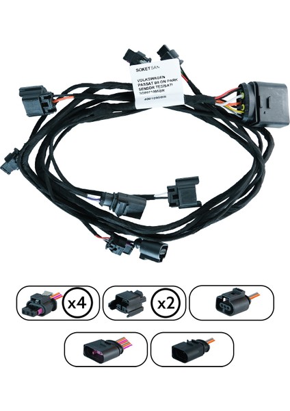 Volkswagen Passat B8 Ön Park Sensör Tesisatı 3G0971095BR