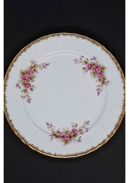 Kronester Batı Alman Antika Porselen Servis Tabağı 19 cm