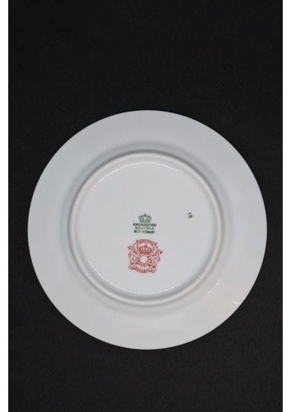 Kronester Batı Alman Antika Porselen Servis Tabağı 19 cm modelleri