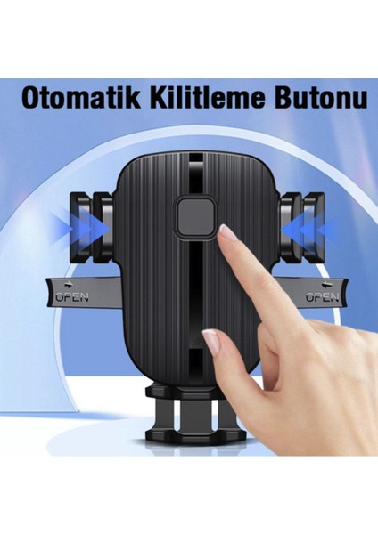 Araç Içi Havalandırma Için Telefon Tutucu Silikon Destekli Güvenli 360 Derece Araba Telefon Tutucu modelleri