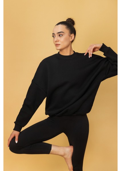 SimpleCo Clothes Tantra Oversize Şardonlu Sweatshirt