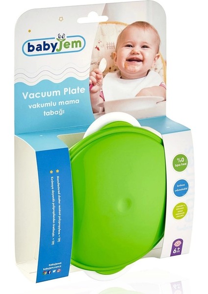 Vakumlu Mama Tabağı 565 Pembe
