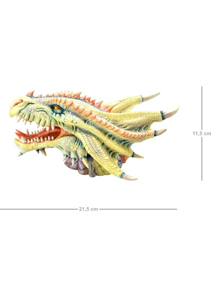 Dekoratif Ejderha Kafası Büstü fiyatları