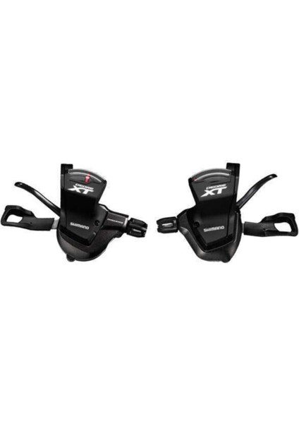 Shımano Deore Xt SL-M8000 2/3X11S Göstergeli Vites Kolu Siyah