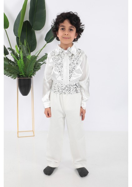 KADIKÖY KOSTÜM Erkek Çocuk Beyaz Dansçı Kostümü fiyatları
