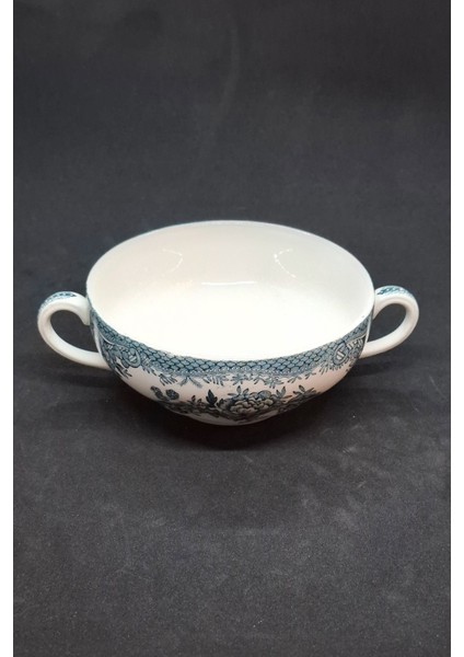 Wedgwood Asya Sülünleri Nurantik Antika Porselen Çorba Kasesi Konsome